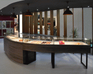 Vitrine MINIMAL - Design moderne pour boulangerie et pâtisserie avec options réfrigérées et bi-température_1