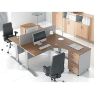 Bureau open space opératif fonctionnel et esthétique - OGI N - design moderne, matériaux durables et options personnalisables_1