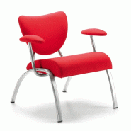 Chauffeuse d'accueil 1 place AINHOA SMILE - SOKOA - Rouge, Fixes_1