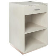 Comptoir Vertigo T03 MDF naturel finition bois blanchi L60cm 1 tiroir 1 tablette_1