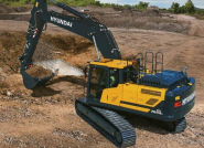 Pelle sur chenilles HYUNDAI HX260A L - 26 tonnes - Moteur écologique Cummins Stage V_1