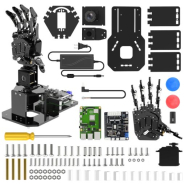 ROBOT HUMANOIDE CONSTRUCTION ET PROGRAMMATION BRAS MAIN HIWONDER UHANDPI RASPBERRY PI 4B 4 GO ROBOTIC HAND AI VISION PYTHON_1