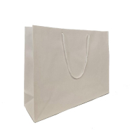 Sac kraft luxe à poignées papier blanc 40 x 32 x 12 cm par 15_1