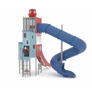 Structure monumentale multi-activités phare - LD1MT1120 - Ludoparc - pour enfants de 6 ans et plus, capacité 30 personnes_1