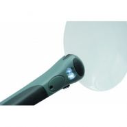 Loupe éclairante Claris - Optico-Paris SAS - diamètre 75 mm - grossissement 3X - lumière LED extra blanche_1