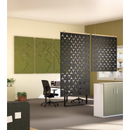 Cloison acoustique design et modulable pour bureaux contemporains_1