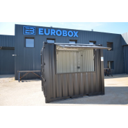 Container bar / snack modulable et robuste, idéale pour créer un espace de restauration convivial et professionnel - Eurobox_1