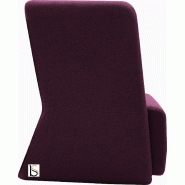 Fauteuil Softline Basket- 1 place - Feld Mauve 581, Standard_1
