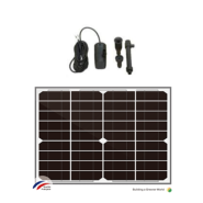 Kit pompe solaire 12/24V - Débit 750L/h - Panneau solaire 10W inclus_1