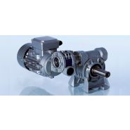 Motoréducteur Nozag - double engrenage à vis sans fin - série CHM - rapport 7,5:1 à 300:1 - couple jusqu'à 1100 Nm_1