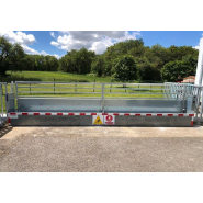 Sécurité anti-chute pour quais à gravats : gravagliss