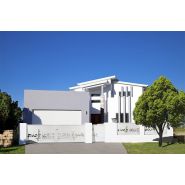 Clôture en aluminium Bambou - motif ajouré zen - thermolaquage labellisé Qualicoat - garantie 10 ans_1