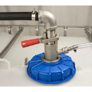 Coupleur Micro Matic - Inox 304 - Mâle 1''NPT / Femelle 1/4''NPT - joint Viton_1