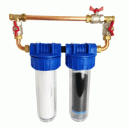 Double porte filtre à eau bypass 9