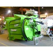 Modèle E - Pailleuse agricole Grupotatoma - Hauteur maximale 2.25 / 2.55 m - Turbine avec couteaux et soufflage intérieur_1