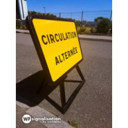 Panneau de signalisation temporaire KC1CA - Circulation alternée - WPSignalisation_1