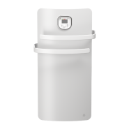 HELIA Radiateur sèche-serviettes avec soufflerie 1200W Blanc satiné - Intuis - NEK2514SEEC_1