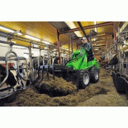 Mini-chargeuse Avant Tecno Série 300 - 0.7T - largeur 79 cm - traction hydraulique 4 roues_1