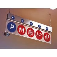 Panneau directionnel - Foshan Nanhai Guose - Signalétique guidage toilettes et orientation_1