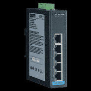 Switch rail DIN industriel 5 ports Ethernet 10/100 Mbps - boîtier métallique IP30 - alimentation redondante - Référence: EKI-2525-BE_1
