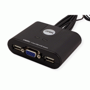 Aten cs22u switch kvm vga, usb, 2 ports_1