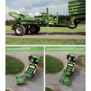 Balecollect - Presse à balle carré Krone - Largeur de canal 120 cm - Dispositif de pesée intégré_2