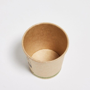 Gobelet boissons chaudes et froides zéro plastique 12 cl Ø6,2 x 6,2 cm - par 50_1