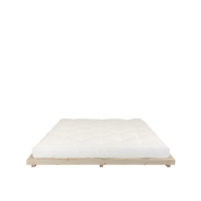 Lit futon Dock Bed - Pin laqué naturel - Couchage 180 x 200 cm - Design minimaliste japonais_1