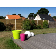 Mur anti-bruit en panneau bois - Panneau LEA bois - traitement autoclave classe 4 - équipements variés_1