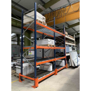 Rayonnage à palettes dynamique idéal pour l'entreposage des denrées périssables ou des marchandises_1