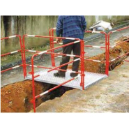 Passerelle de chantiers avec garde-corps - norme PMR - Sodimar - 500kg - différentes dimensions_1