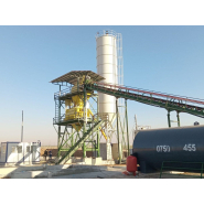 Centrale à béton fixe 120 m³ - Mélangeur Twin Shaft 3 000 L - Silo à ciment 120 tonnes_1