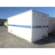 Container de décontamination sur berce - 6 mètres - type bungalow_1