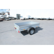 Remorque sans frein Humbaur HA 752113 - bâche plate ou haute, alu et acier - 1376 kg_1