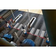 Barrière levante automatique de péage - lisse latérale jusqu'à 3,5 m, système breveté et service continu - LBA 63 PG Barrière levante automatique de péage - lisse latérale jusqu'à 3,5 m, système breveté et service continu - LBA 63 PG