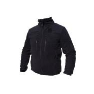 Blouson polaire noir fitte - Militaires, Gendarmerie, Police et Sécurité_1