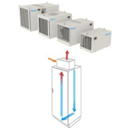 Climatiseur d'armoire électrique destiné à un montage en toiture - Série CTO_1