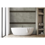 Grosfillex carreau de revêtement mural 15 pcs 15x90 cm chêne marron 434309_1