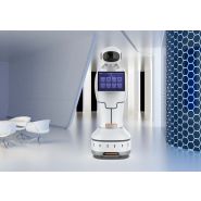 IBEN-B01 - Robot de service intelligent - IBEN Robotics - Couleur blanche - Écran 15 pouces, batterie longue durée, certification UE_1
