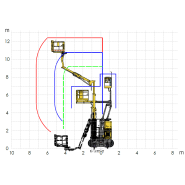 Nacelle rail-route compacte et ergonomique pour la maintenance caténaire - OPTIMA XL - Hauteur de travail 12,6m - Charge 265kg_1