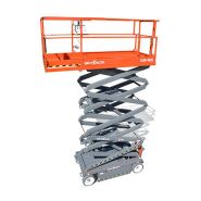 Nacelle ciseaux électriques Skyjack SJIII 4632 - Hauteur de travail 11,75 m - Système SKYCODED™ et fonctionnalités avancées_1