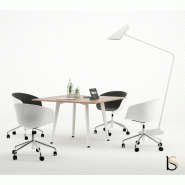 Table de réunion carrée Arky - Non, Noir, Anthracite_1