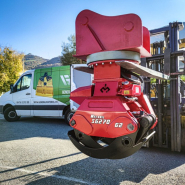 Grappin coupeur compatible mini-pelle, tractopelle et télescopique