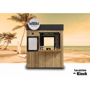 Espace de restauration mobile de 5m2 pour snacks et repas