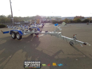 Porte bateau - remorque cassante - SW2025 - PTAC : 2500Kg - 2 essieux - Sun Way - SW845CO12_1