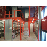 Rayonnage à tablettes OHRA - 3 hauteurs au choix - Charge maximale par travée 1500 kg - Stockage petites pièces et marchandises non palettisées_1