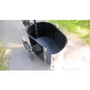 Triporteur Nihola Cargo Open (musculaire) avec porte en aluminium et seuil de chargement bas_1