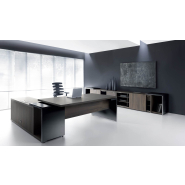 Bureau de direction ergonomique en mélamine structurée -Réglable de 67 à 130 cm - MYTO_1