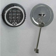 Coffre-fort ignifuge 30 min - Hartmann Zephir Duo ZR2787G6 - Serrure électronique et à clé - Classe 2 - 787 L_1