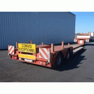 Porte-engins extensible Faymonville PTC 39T avec col de cygne déboitable